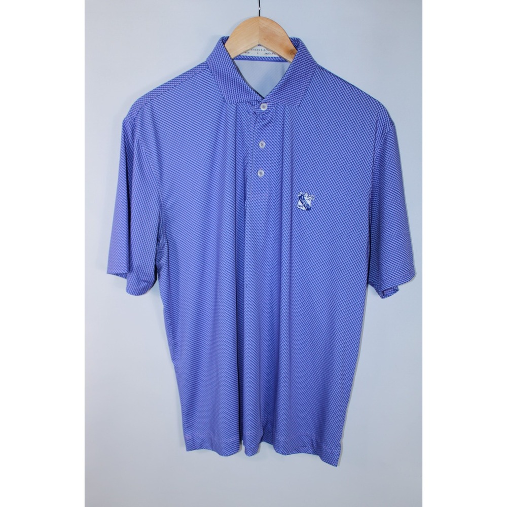 Holderness & Bourne Tailored Men's Large Ridgewood Country Club Golf Polo Shirt